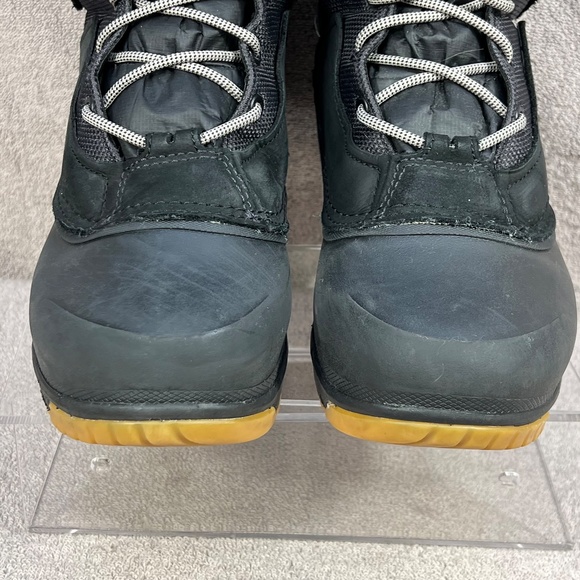 The North Face Shellista IV Mid Faux Fur Lace Up Snow Boots Waterproof 9.5 Black - Picture 4 of 10